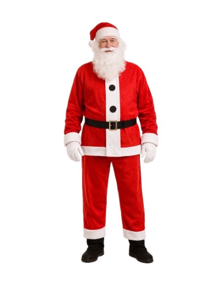 Fantasia de Papai Noel Tamanho L - de alta qualidade, ideal para o carnaval, festas temáticas e eventos especiais.